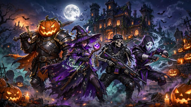 Halloween squad art
